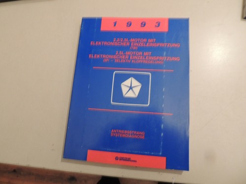 Diag werkstatthandbuch 1993 - diag.,