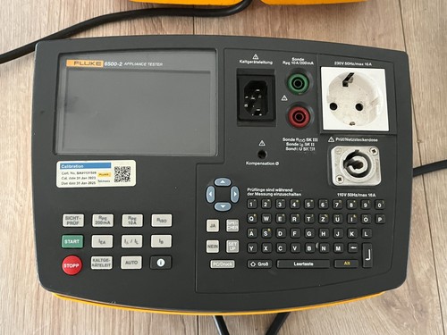 Fluke 6500 gerätetester - 6500-2, de