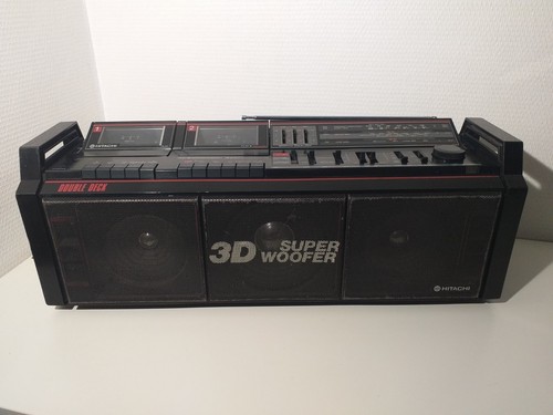 Hitachi trk 3d8e ghettoblaster - hitachi,