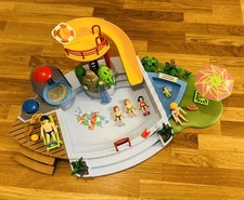 Playmobil Freibad mit Rutsche