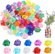 Bunte Acryl Edelsteine 100 Stück Deko Diamanten Glassteine Hochzeiten Tischdeko