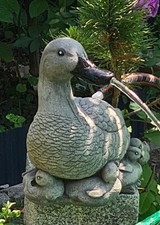 Wasserspeier/Teichfigur  Ente