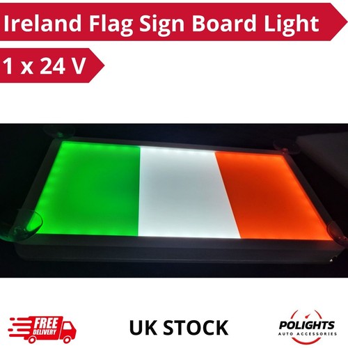 24v neon irland flagge - irland,