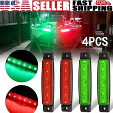 4pcs Green Red Boat Navigation