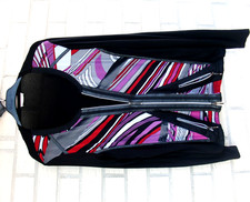 BONITA ⭐️TRAUMSCHÖNE DAMENMODE⭐️JAcke Gr. XL schwarz ⭐️ vorn bunt Akzente ⭐️