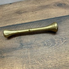 Antiker Messingstab massiv – Gong Schlägel / Klangschalen Schlägel Deko Vintage 