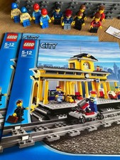 Lego City 2x gelber Bahnhof 7997, Eisenbahn
