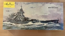 Heller Modellbau Porte Avions RICHELIEU 1:400 No 1015 In OVP Vintage
