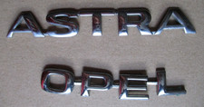 "ASTRA  + OPEL"   Schriftzeichen Emblem Schriftzug