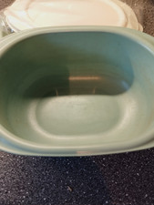 Tupperware Ultra oval 3 l grün Braten Backen Einfrieren Frischhalteverschluss