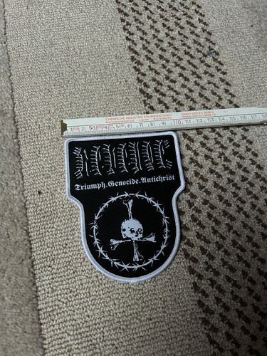 Revenge patch black metal - revenge, /