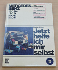 MERCEDES W115 180 Dc -8 190 200 220 D Motor bis 1976 Reparaturanleitung JHIMS 24