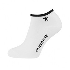 Converse Sneaker Socken – 3 Paar – Weiß  |Socken Herren  EU 39–46