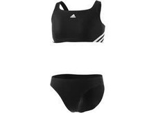 Adidas 3-Streifen BIKINI Girls Zweiteiler Schwarz