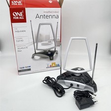One For All Verstärkte Full-HDTV-Innenantenne für DVB-T Digital Freeview und ana