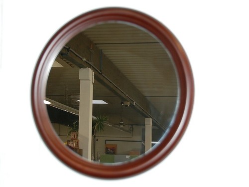 Spiegel rund 50cm - 50cm, rahmen