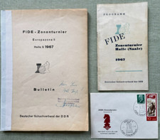 Schach Zonenturnier Halle 1967