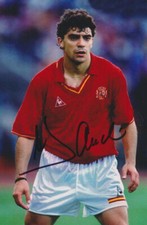 Manuel Sanchis original signiertes Foto 10 x 15 cm