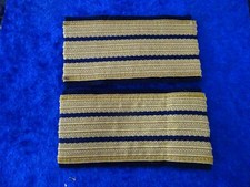 NVA 15) DDR Dienstgrad Org. Ärmelstreifen Korvettenkapitän Marine Volksmarine