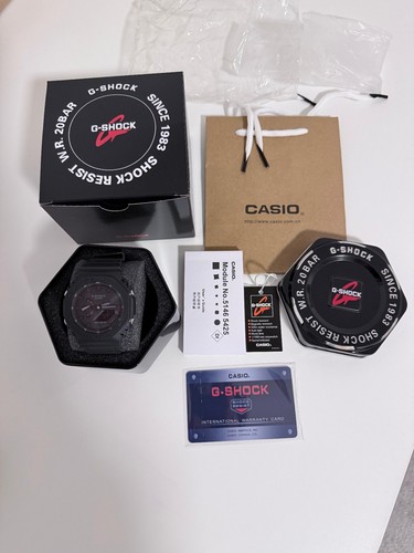 Casio shock 2100 schwarz - g-shock, ga-2100
