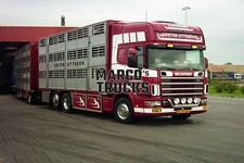 LKW Foto Scania 164L Viehtransporter Dänemark rot PETER OTTESEN DANMARK #k5xq