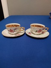 2 Mokka Tassen mit Unterteller