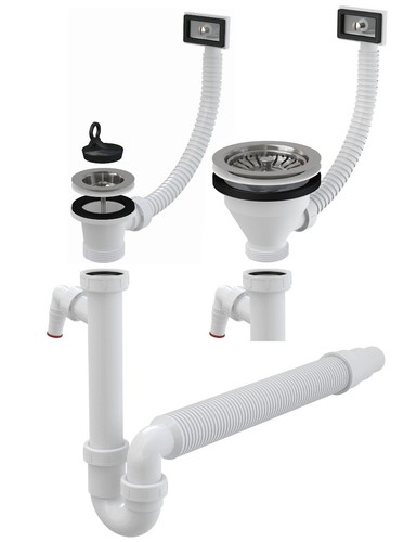 Ablaufgarnitur siphon küche - siphon,