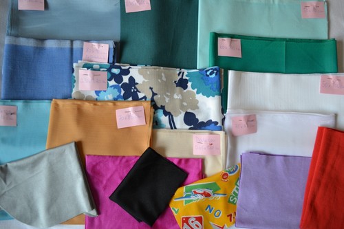 Paket alte stoffe stoffreste - paket,