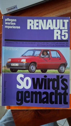 Reparatur anleitung renault - reparatur, r5