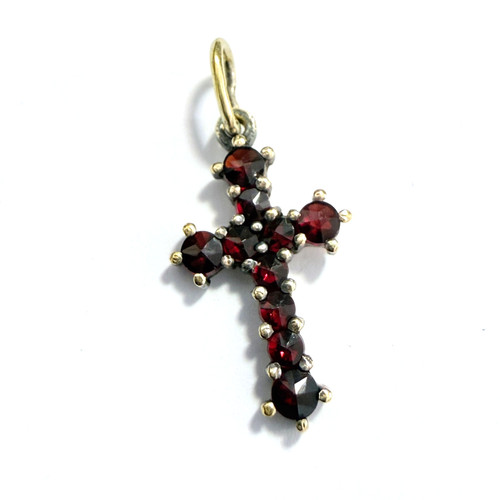 Vintage mini granatkreuz - vintage,