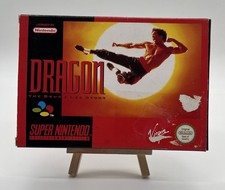 Dragon The Bruce Lee Story Super Nintendo PAL Version Virgin OVP Mit Anleitung