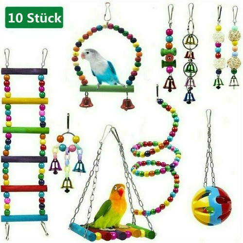 Set vogelspielzeug - 10,