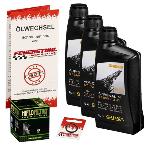 ölwechselset adrenaline hiflo - Ölwechselset, adrenaline/hiflo