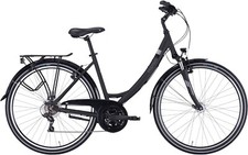 pegasus damen fahrradwave black matt 50 cm