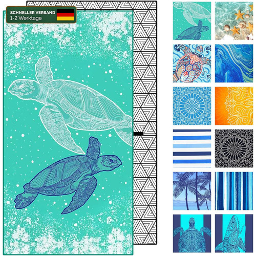 Strandtuch mikrofaser xxl - strandtuch,