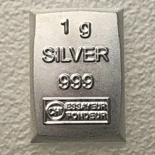 Silber barren 1 gramm - 1g,