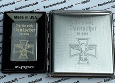 ZiPPO Original +  ZigarettenEtui im Set  + GRATIS GRAVUR (Deutschland)