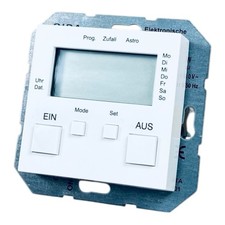 Gira 385 03 Zeitschaltuhr komplett / System 55 / Reinweiß / 0385 03