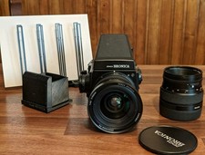 Zenza Bronica GS-1 Sucher Wlf 6x7 120 Zenzanon Pg 50mm F/4.5 100mm Spiegelreflex Medium 
