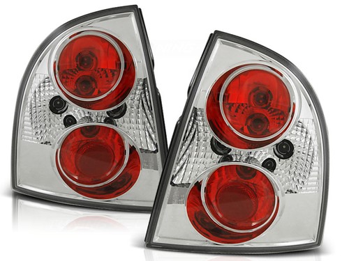 Rückleuchten set chrom - rückleuchten,