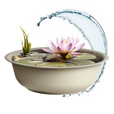 Metall Mini Garten Teich rund