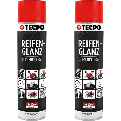 Tecpo reifenglanz spray - 2x, reifenglanz-spray