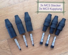 MC3 Stecker Kupplung Buchse Solar 4mm² Multi Contact, 3 Paar