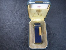 Dunhill Rollagas Feuerzeug Lighter Lapislazuli Full Set Überholt Garantie