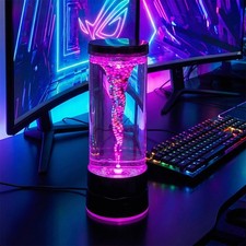 Tischleuchte Lavalampe LED