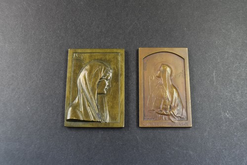 Antike bronze medaillien - antike,
