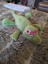 Nici deutsches weiches Plüschtier grün 22 Zoll Krokodil 🐊 Sammlerstück sehr selten