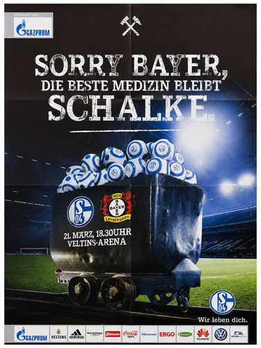 Schalke poster bayer - fc,
