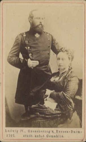 Cdv ludwig großherzog v - ludwig,