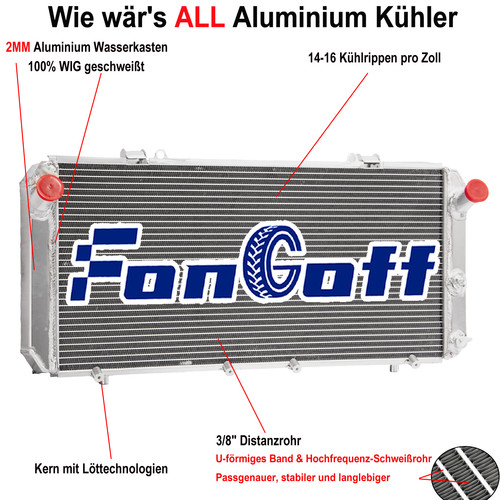Reihe aluminium kühler - 3,